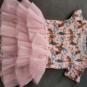 Posh Peanut Pink Unicorn Dress